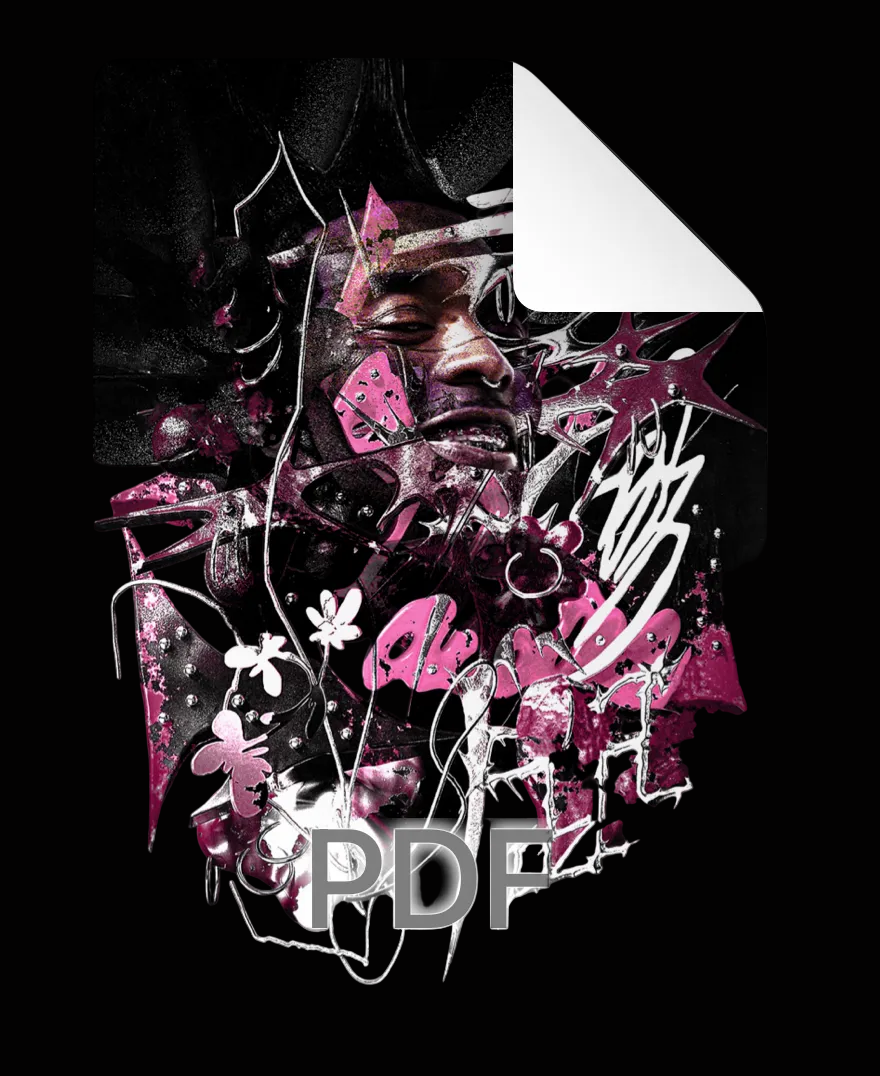 Lil Uzi Vert "Pink Tape" Poster