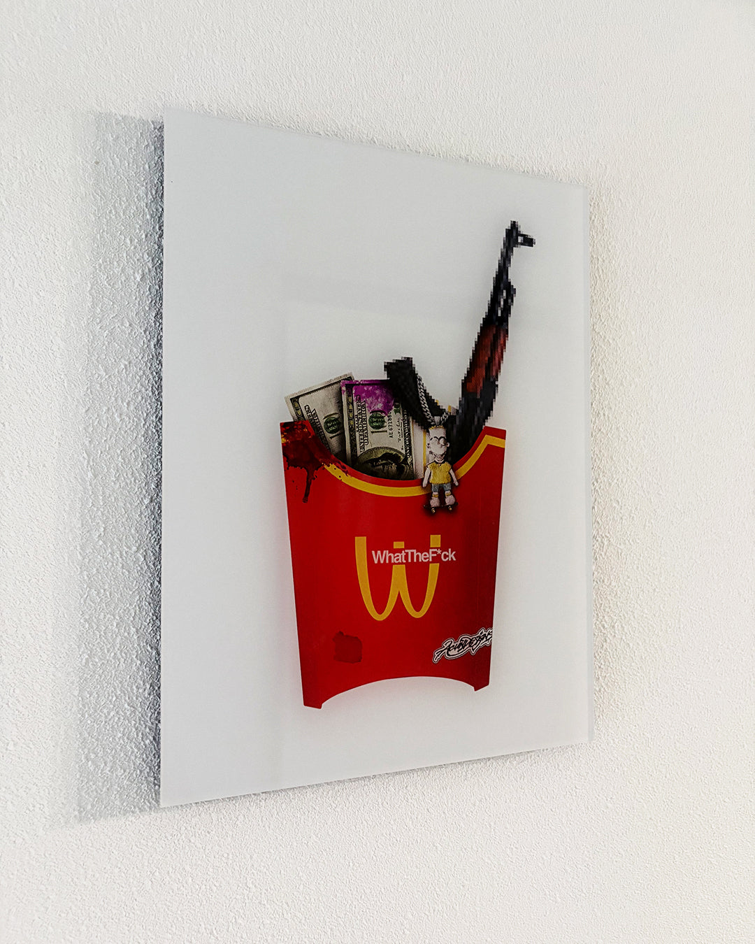 "WhatTheF*ck" Acrylic Glass Poster