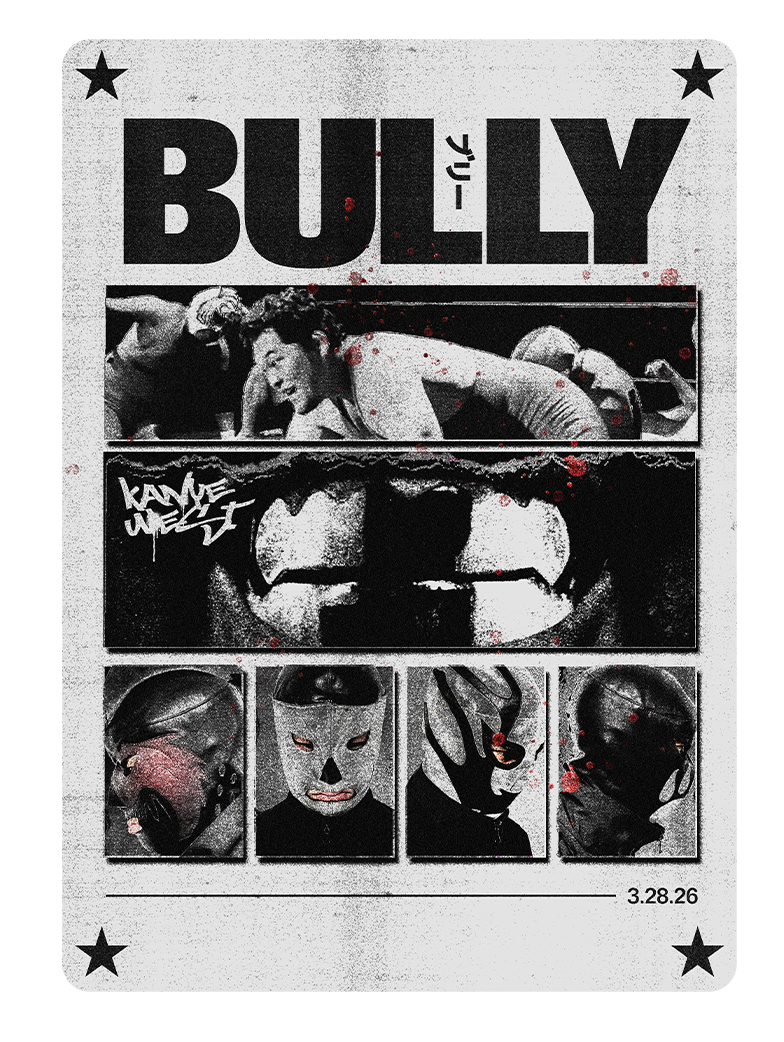 Kanye West "BULLY" Poster