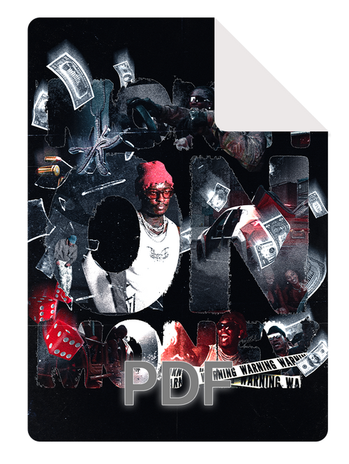 Young Thug "Money On Money" Poster